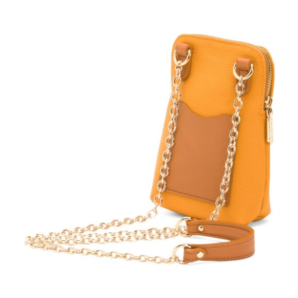 VALENTINA Made In Italy Leather Phone Crossbody - Picture 4 of 4